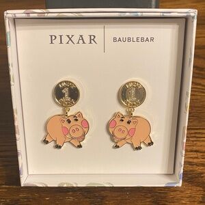 BaubleBar Disney Pixar Toy Story Hamm Coin Drop Earrings